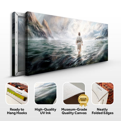 Walking on Water - Faith Wall Art VII by Tailored Canvases