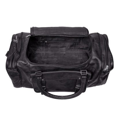 The Dark Knight Traveler + FREE Toiletry Bag by Classy Leather Bags