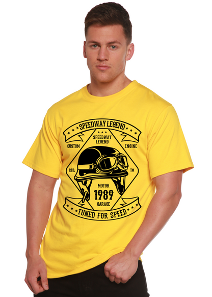 Speedway Legend men's bamboo graphic T-shirt – view 7