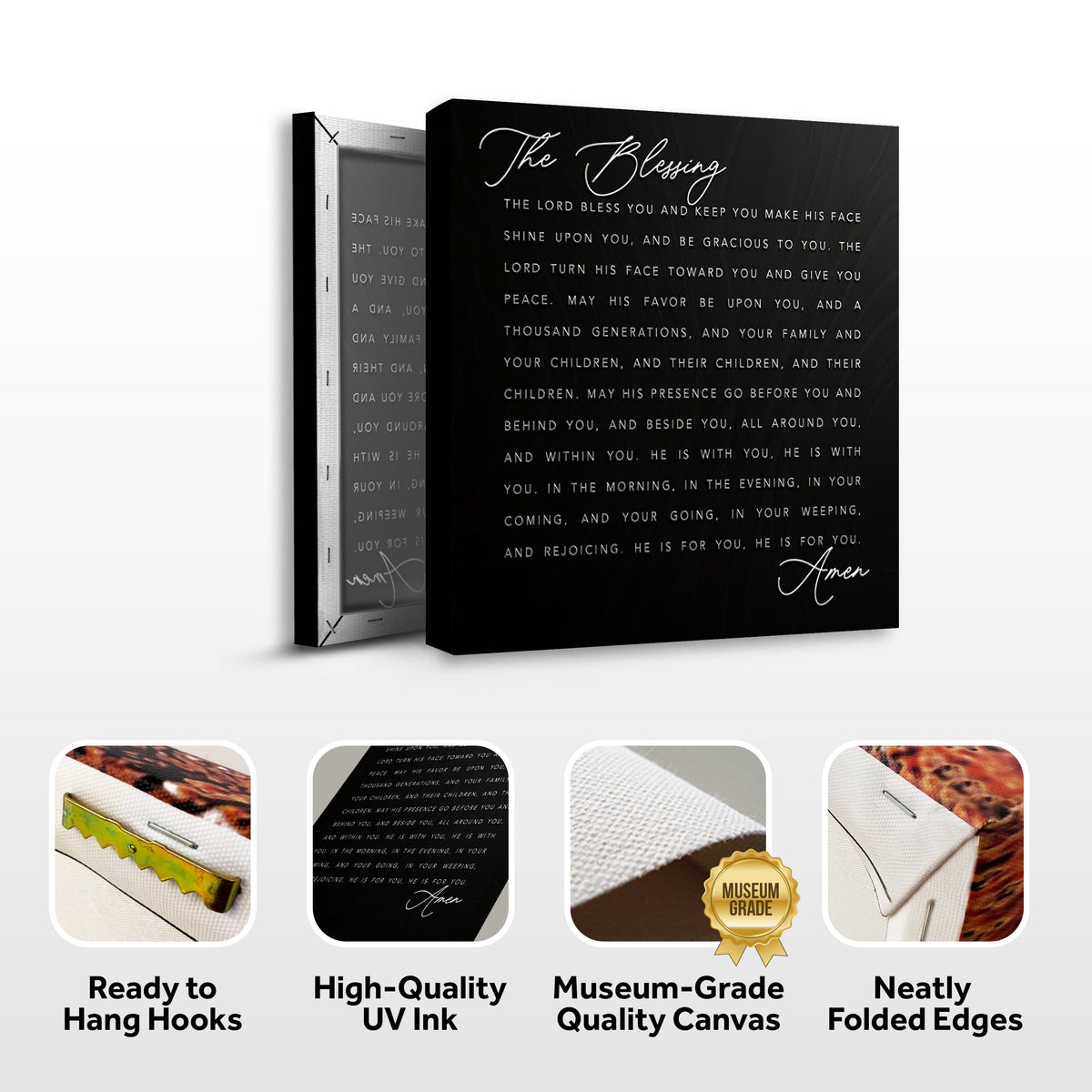 The Blessing Faith Sign III by Tailored Canvases