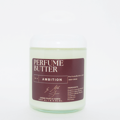 AMBITION – The Luxury Body Butter Perfume | Long-Lasting Fragrance Moisturizing Scent | Smooth Hydrating Skin Perfume | Premium Daily Wear | Perfume Butter by CB