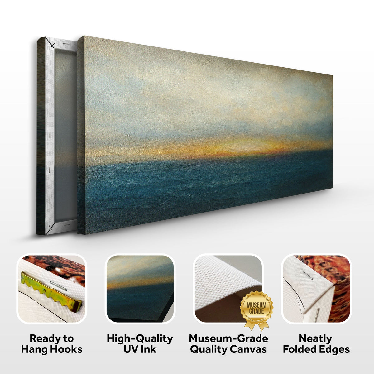 Waterscape Abstract Wall Art V by Tailored Canvases