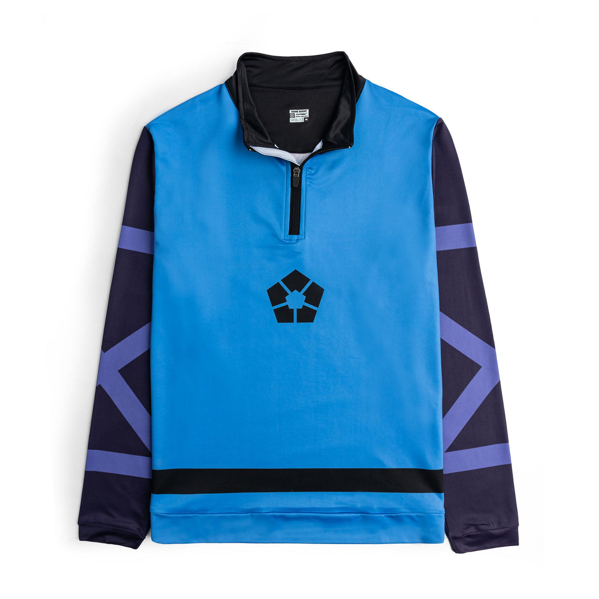 Monsters performance quarter zip with sublimated design