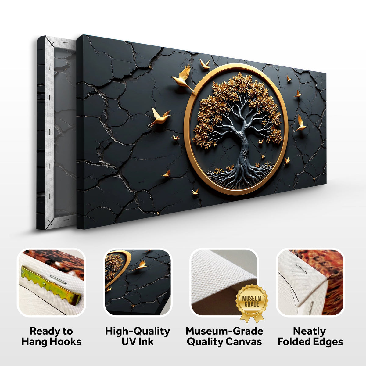 3D Celtic Tree of Life Wall Art IV by Tailored Canvases
