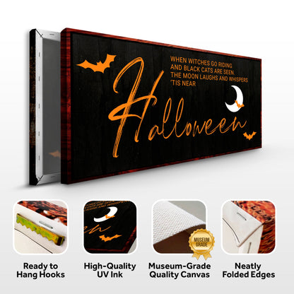 When Witches Halloween Wall Sign by Tailored Canvases