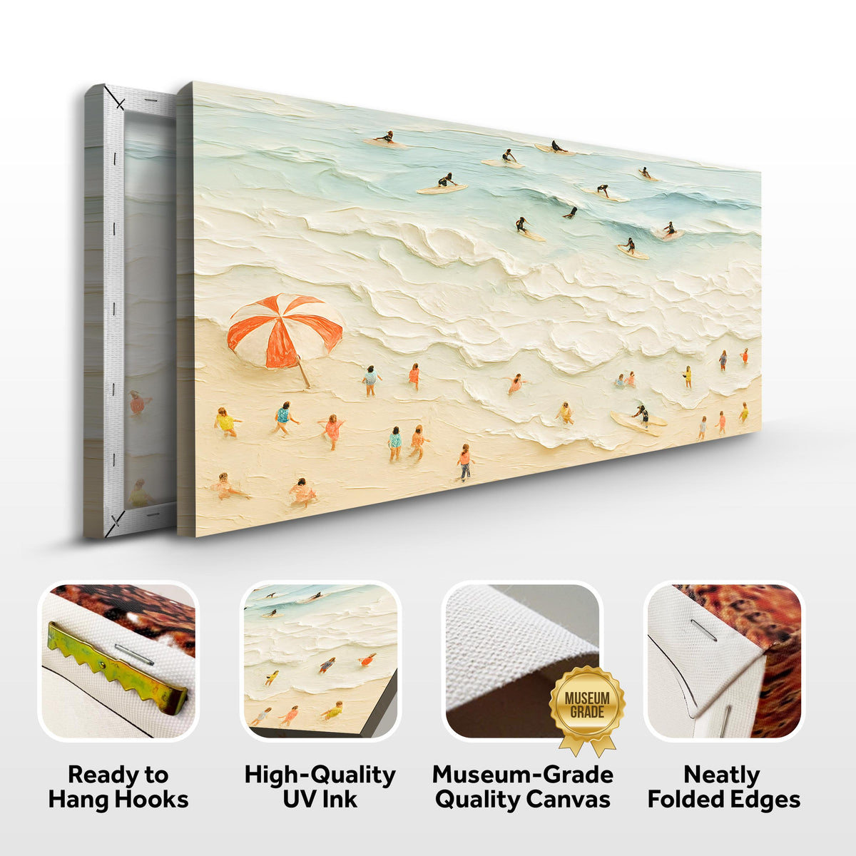 Beach Days Wall Art XIII by Tailored Canvases
