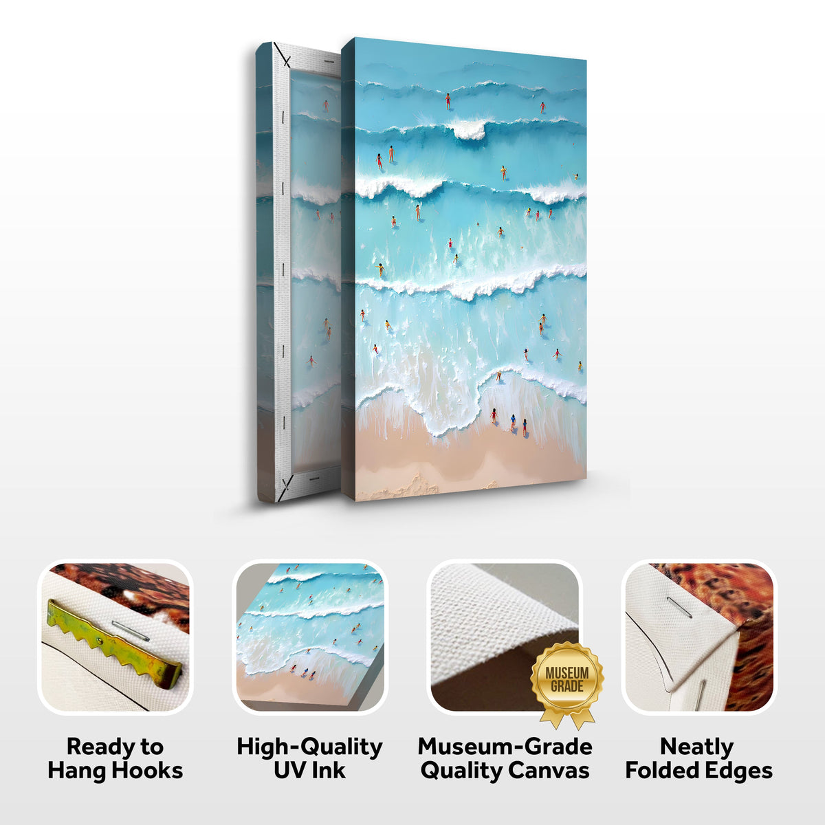 Beach Days Wall Art IX by Tailored Canvases