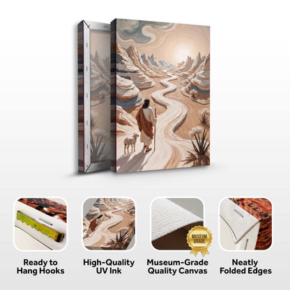 Parable Of The Lost Sheep Faith Wall Art III by Tailored Canvases