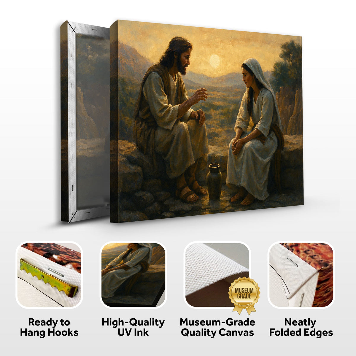 Mary Praying Faith Wall Art III by Tailored Canvases