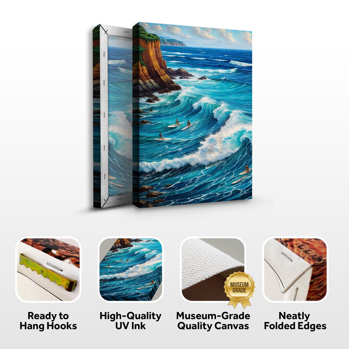 Beach Days Wall Art XX by Tailored Canvases