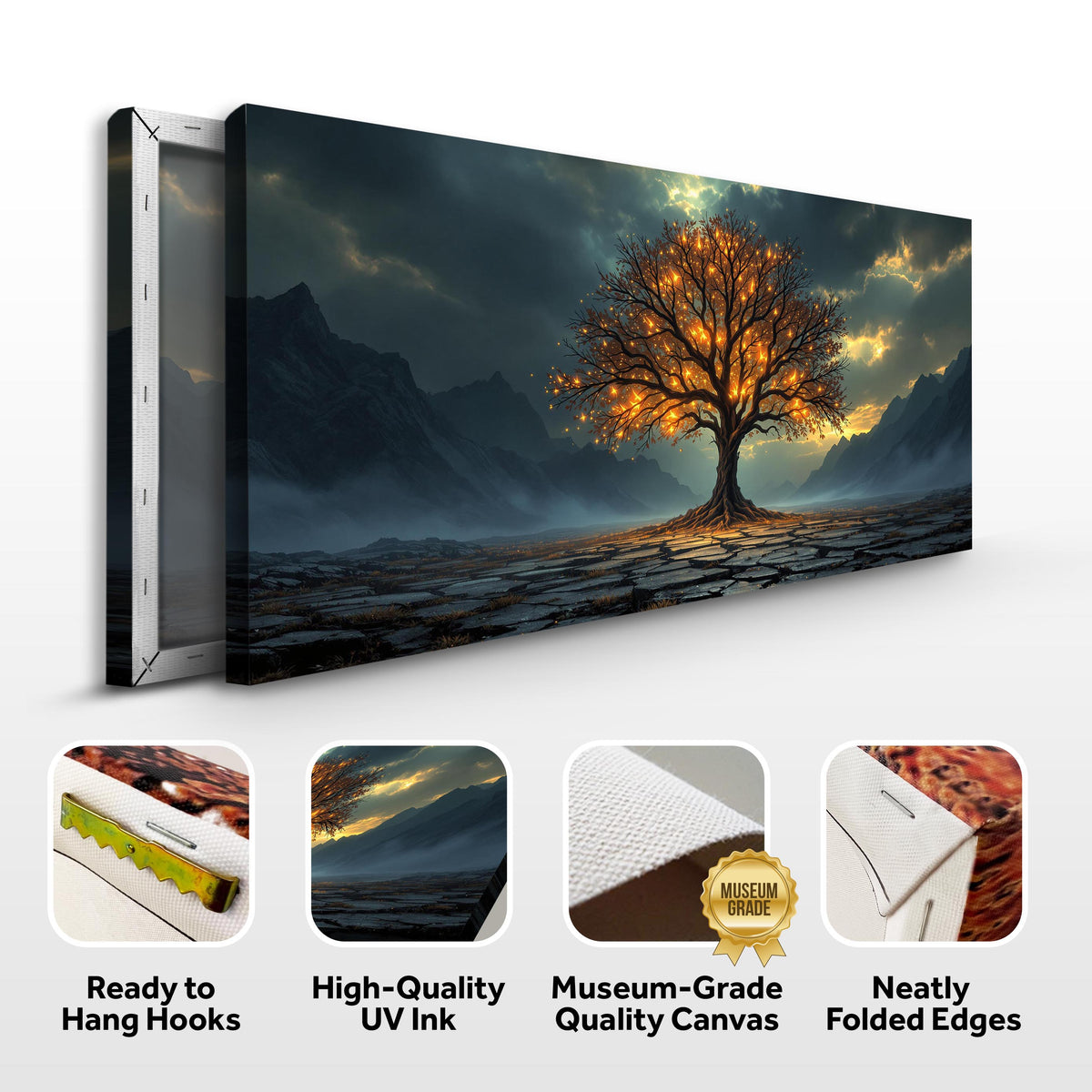 Burning Bush - Faith Wall Art XI by Tailored Canvases