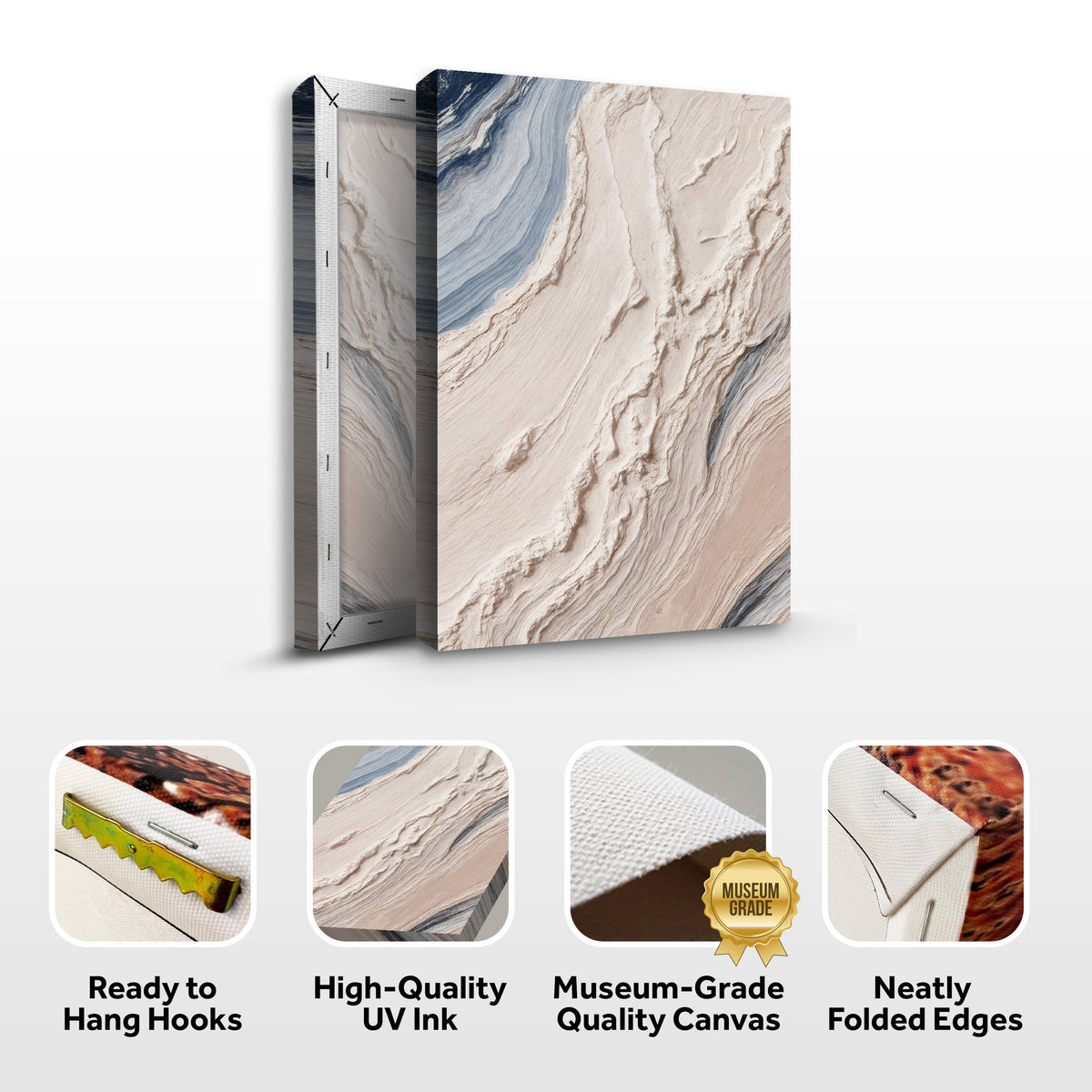 Minimalist Waves Wall Art III by Tailored Canvases