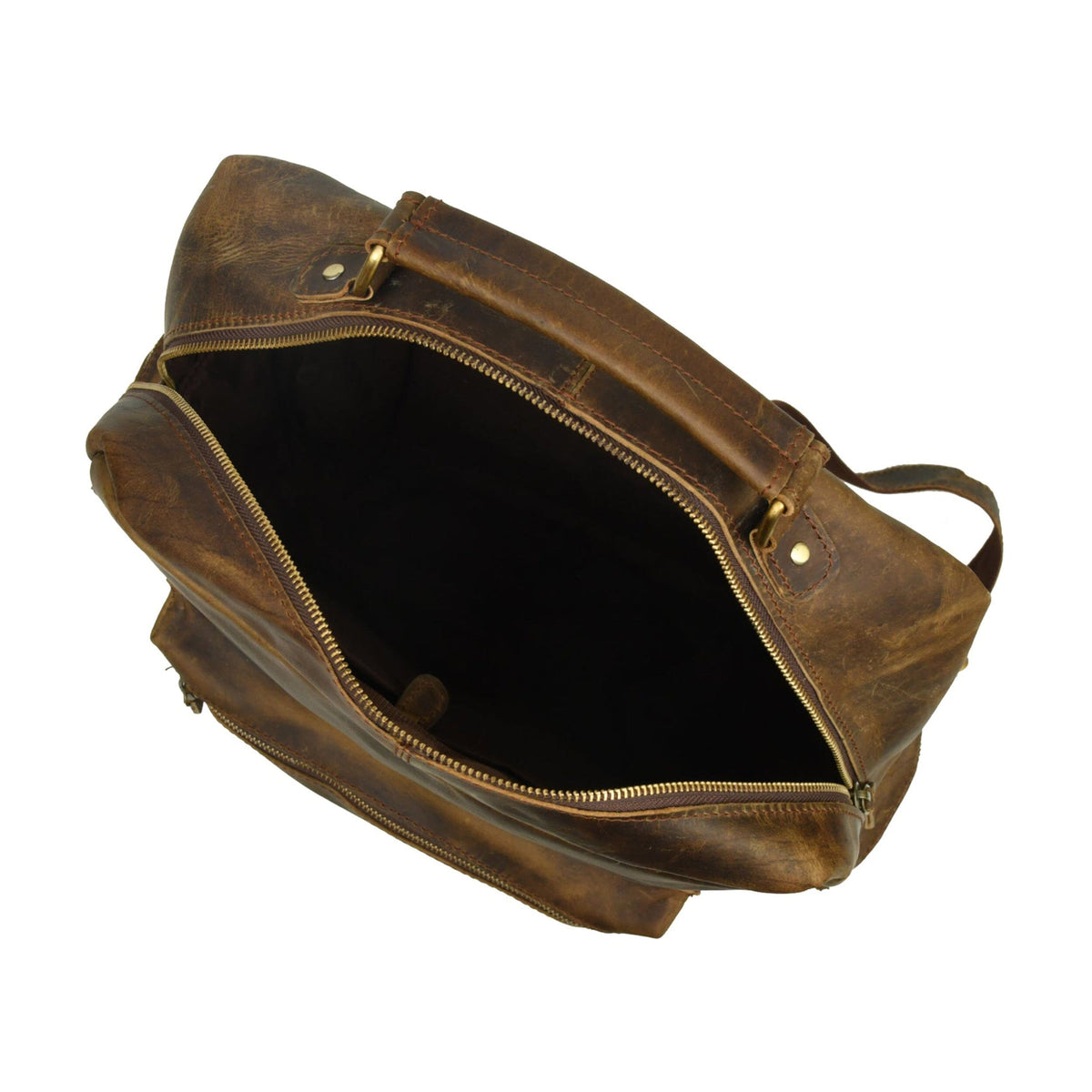 Barclay Buffalo Backpack by Classy Leather Bags