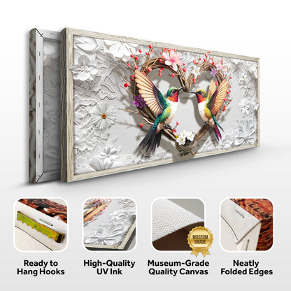 3D Hummingbirds Wall Art IV canvas by Tailored Canvases, view 7