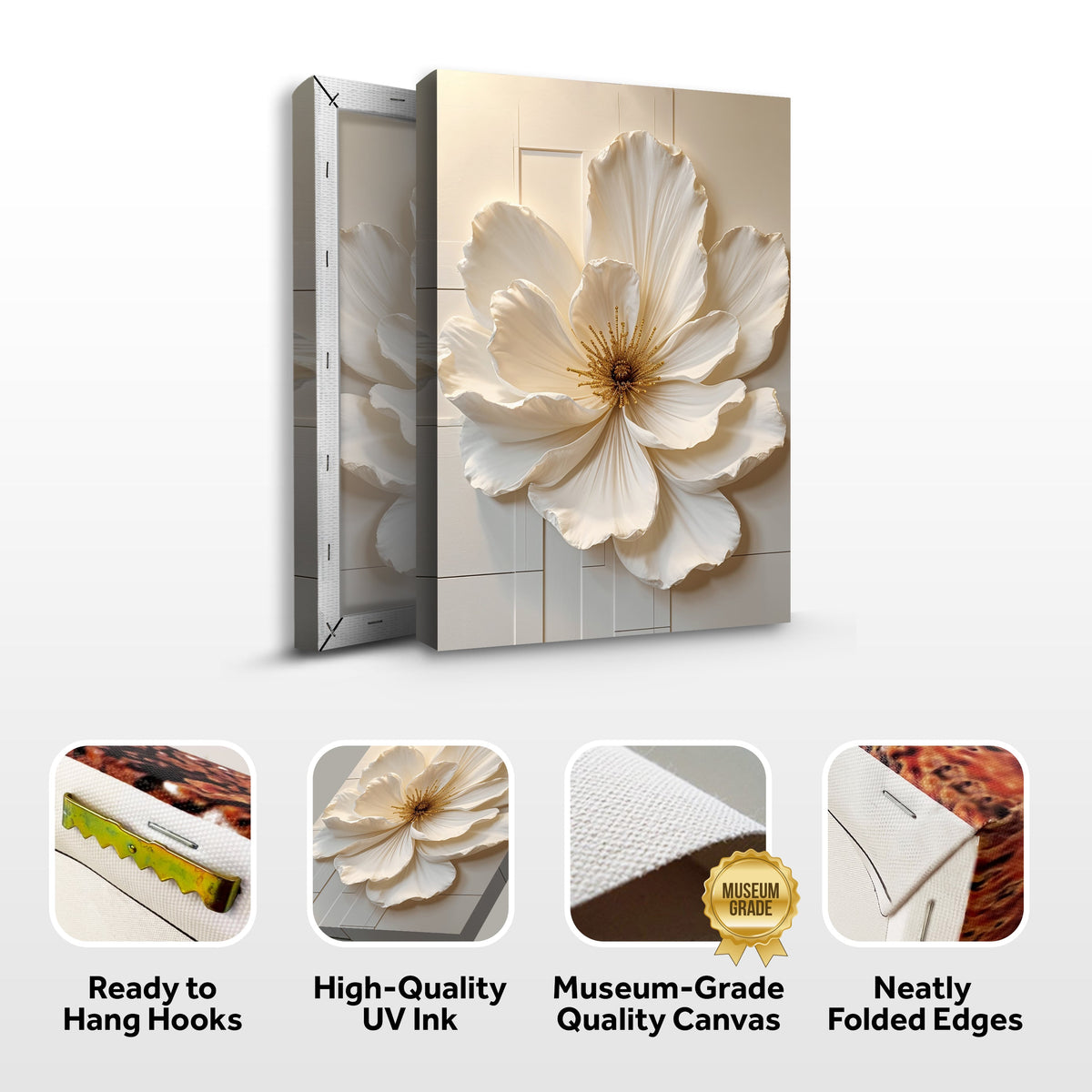 Modern Bloom Essence Wall Art by Tailored Canvases