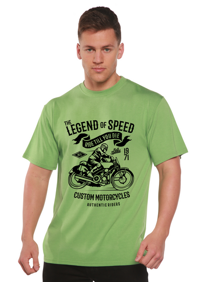 The Legend of Speed men's bamboo graphic T-shirt – view 2