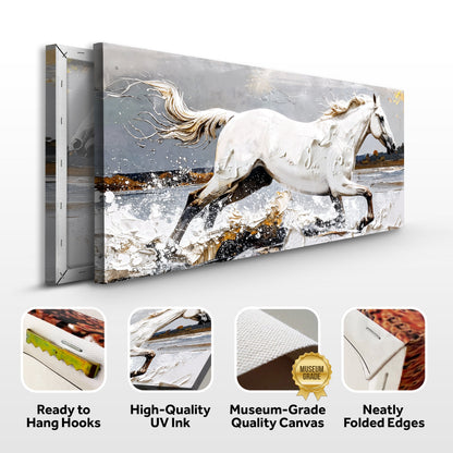 Modern Abstract Horse Wall Art by Tailored Canvases