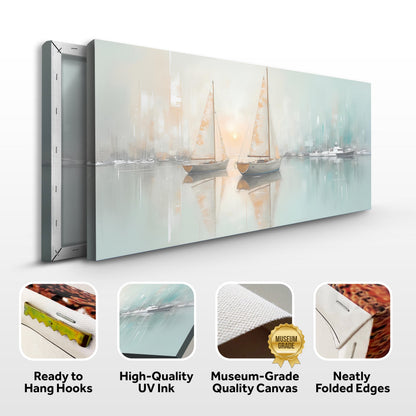 Abstract Pier and Dock Wall Art by Tailored Canvases