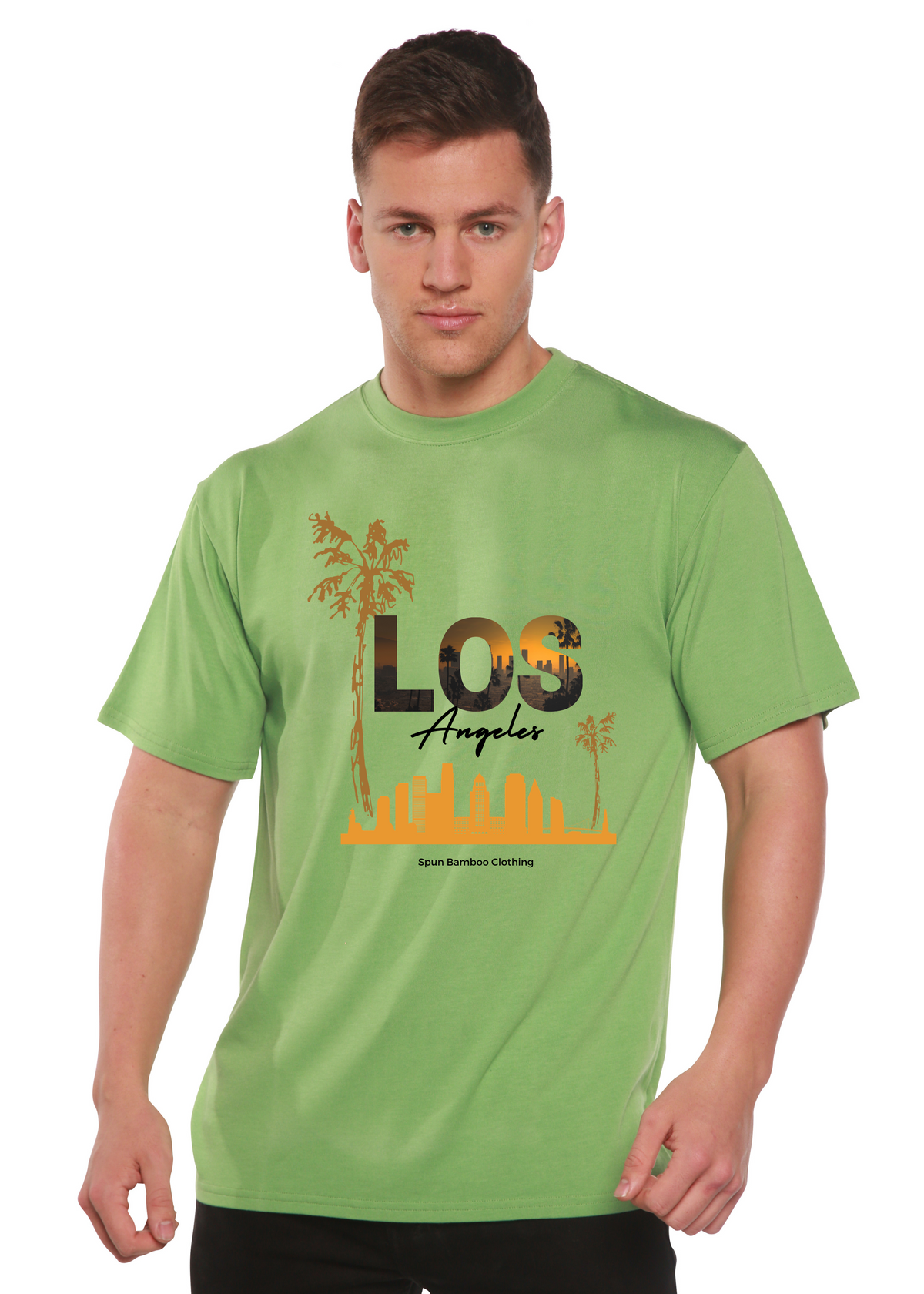 Los Angeles unisex bamboo graphic T-shirt – view 3