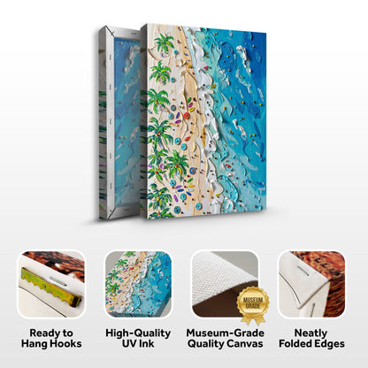 Beach Days Wall Art by Tailored Canvases