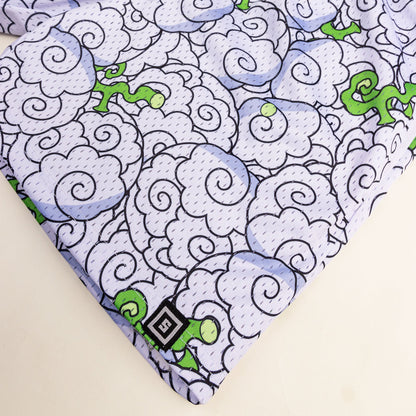 Smoke Smoke anime mesh shorts – view 2