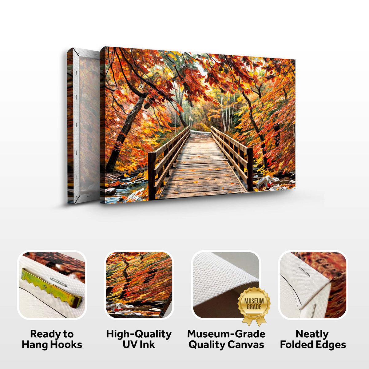 Crossing Autumn Wall Art by Tailored Canvases
