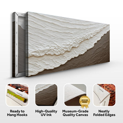 Waves Abstract Wall Art by Tailored Canvases