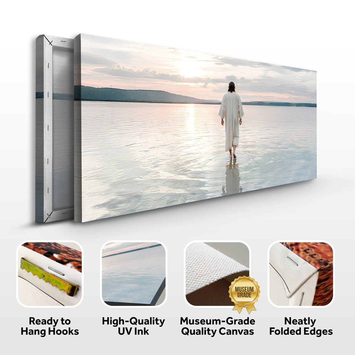 Reflections Faith Wall Art VI by Tailored Canvases
