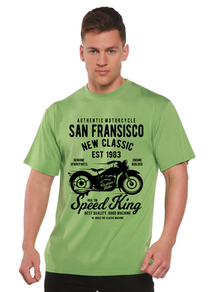 San Francisco men's bamboo graphic T-shirt – view 2