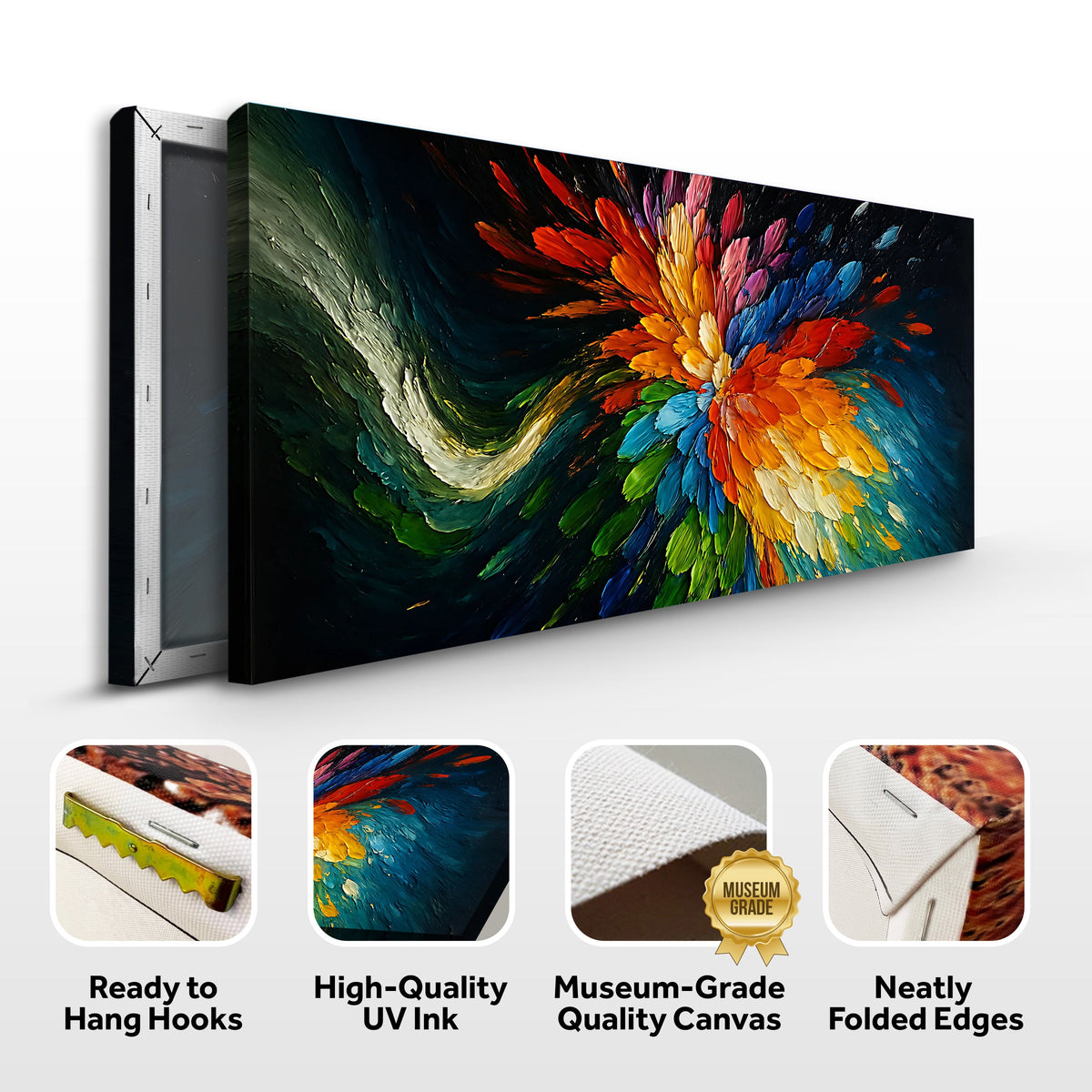 Cosmic Burst Wall Art by Tailored Canvases