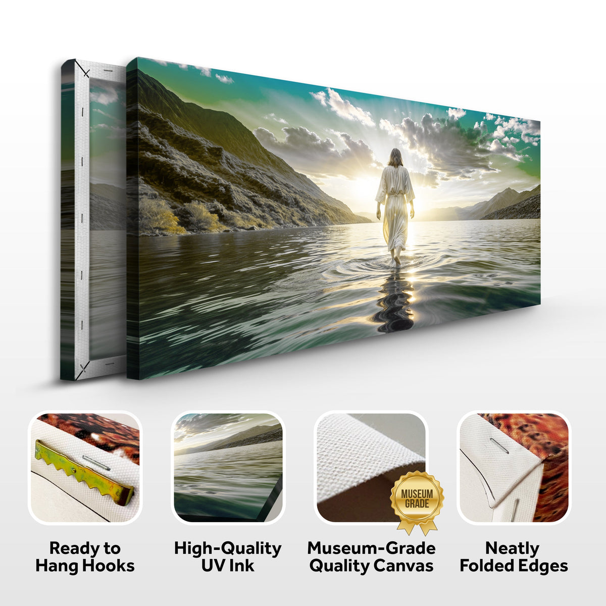 Reflections Faith Wall Art XIII by Tailored Canvases