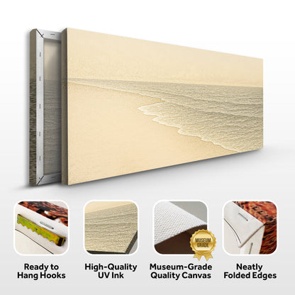Beach Shoreline Coastal Wall Art III by Tailored Canvases