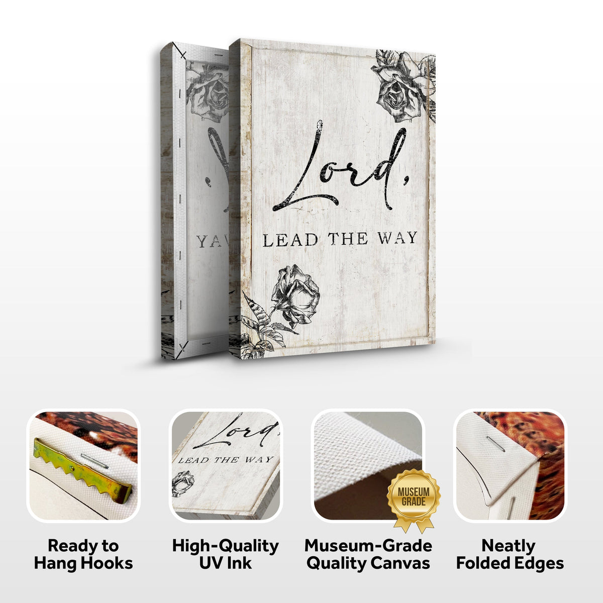 Lord Lead The Way Faith Sign by Tailored Canvases