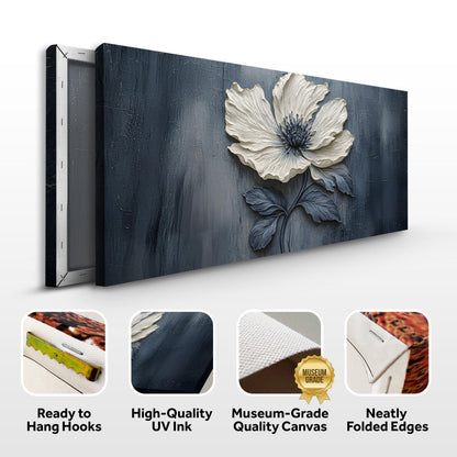 Floral Clay Relief Wall Art by Tailored Canvases
