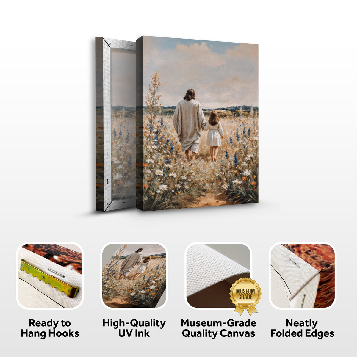 Steps of Faith - Faith Wall Art by Tailored Canvases