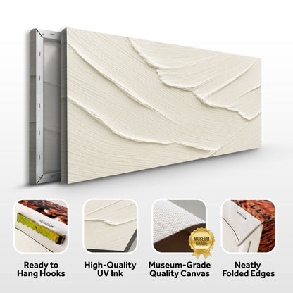Abstract Minimalist Wave Wall Art II by Tailored Canvases