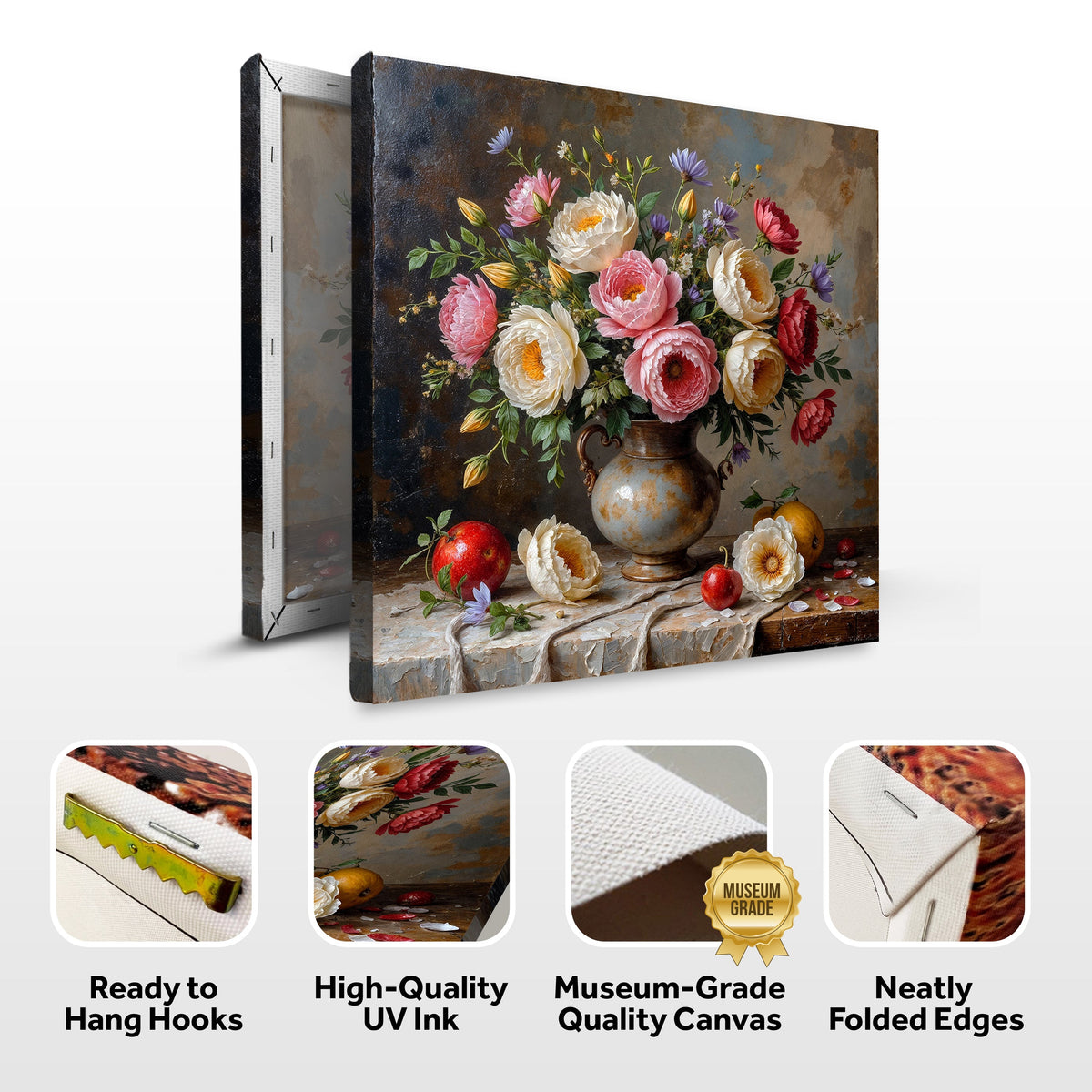Summer Bloom Vase Wall Art by Tailored Canvases