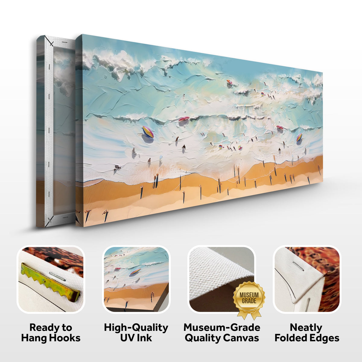 Beach Days Wall Art VI by Tailored Canvases