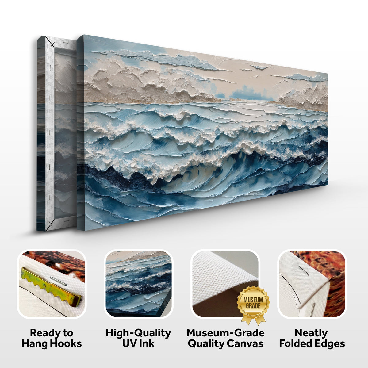 Ocean Embrace Wall Art by Tailored Canvases