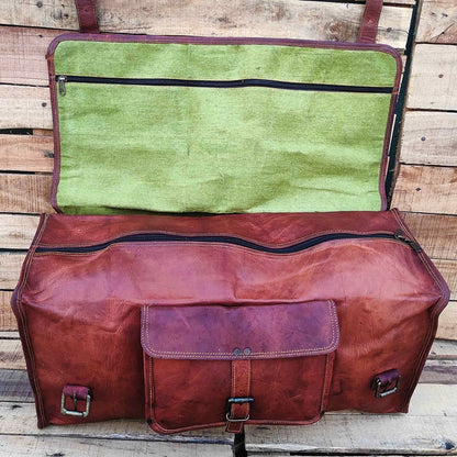 The Harrison Duffel by Classy Leather Bags