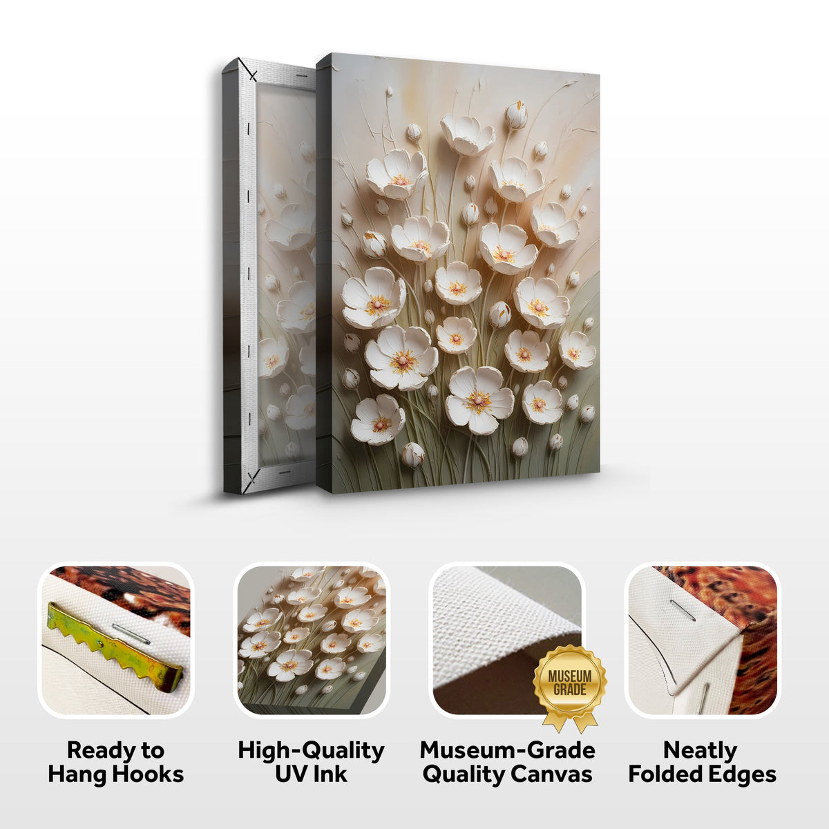 Floral Wall Art by Tailored Canvases