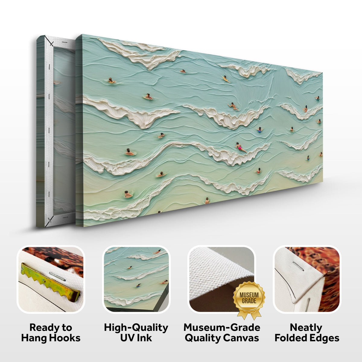 Beach Days Wall Art II by Tailored Canvases