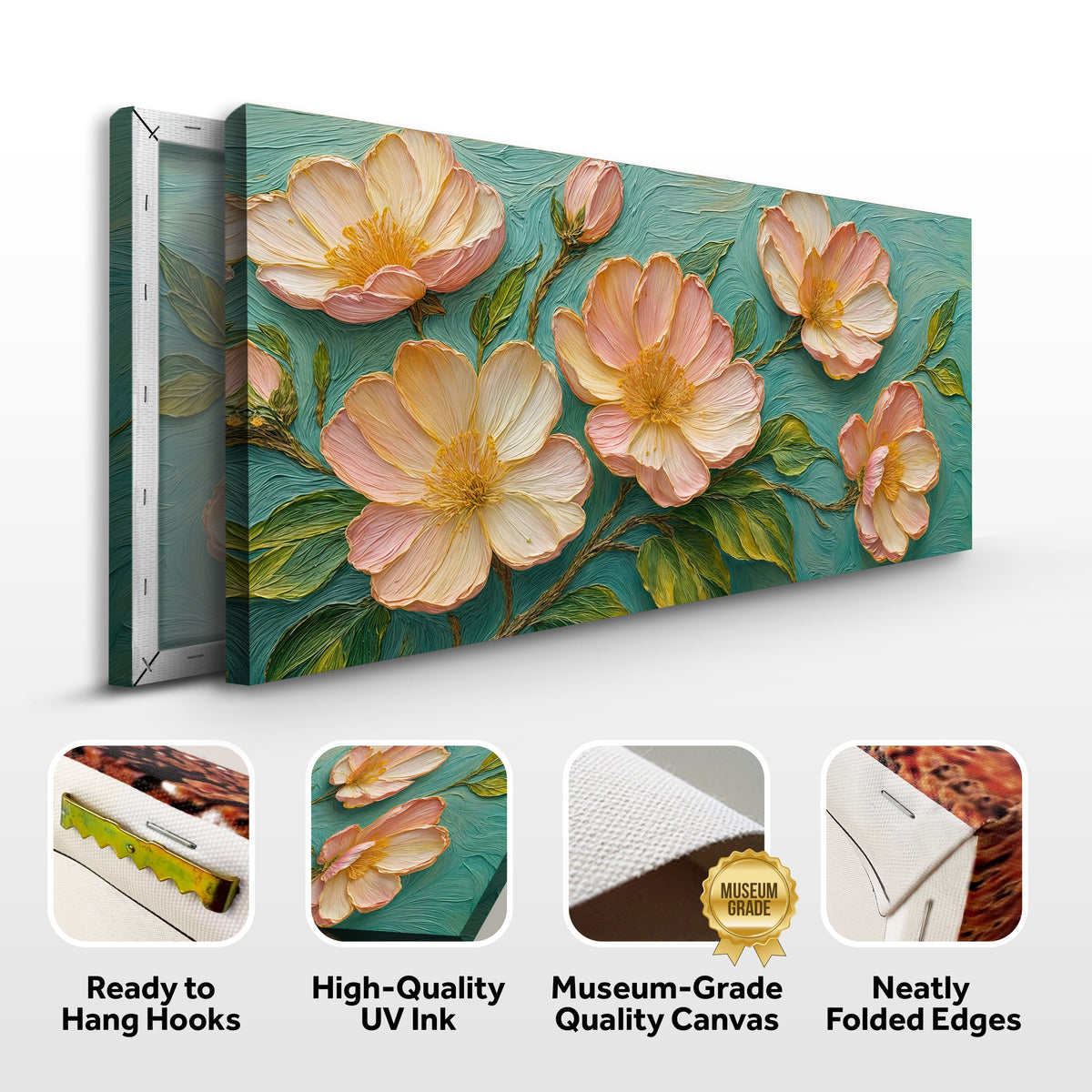 Blossoms Serenade Wall Art by Tailored Canvases