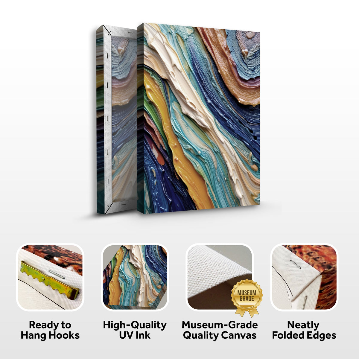 Ocean Waves Wall Art by Tailored Canvases