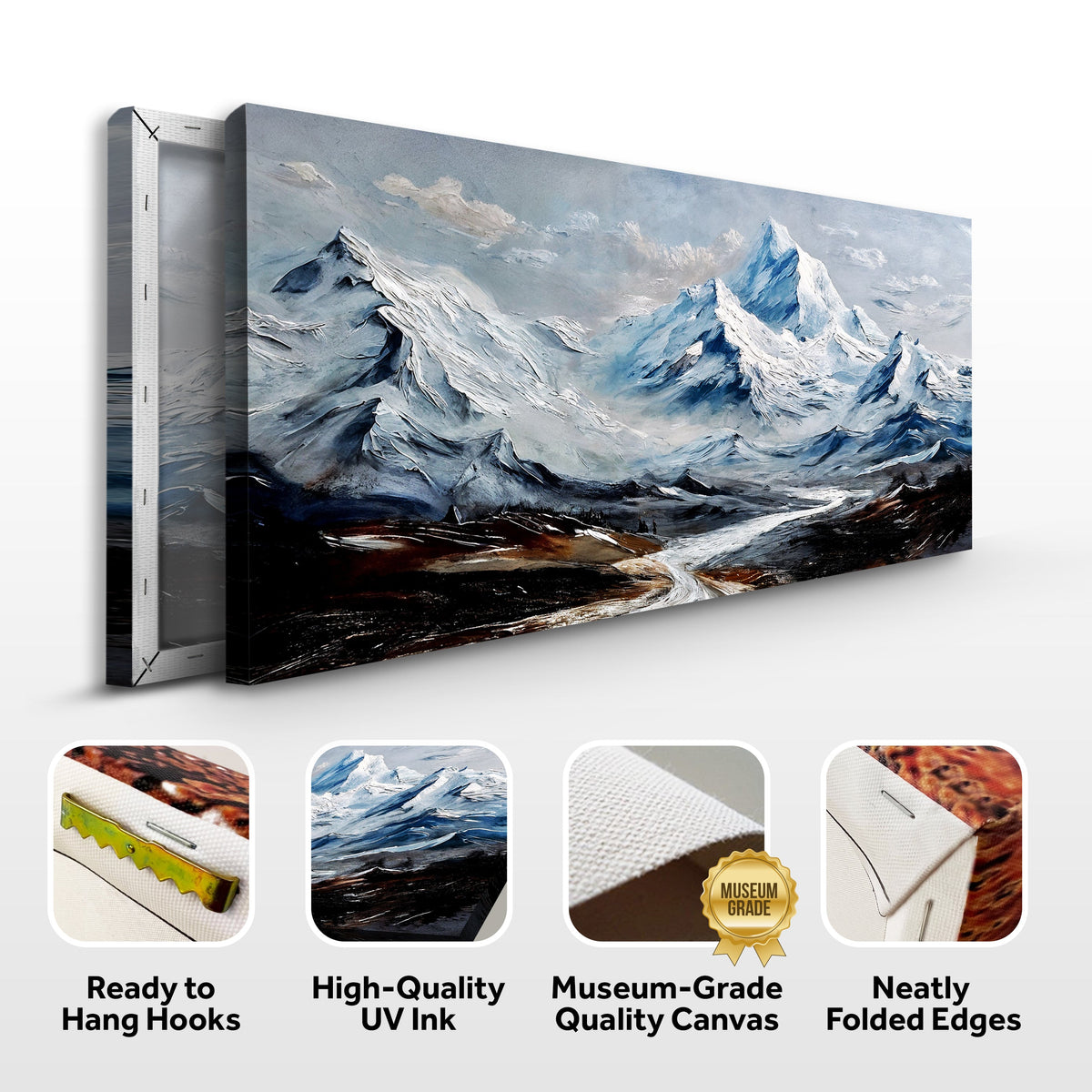 Mountain Minimalist Wall Art II by Tailored Canvases