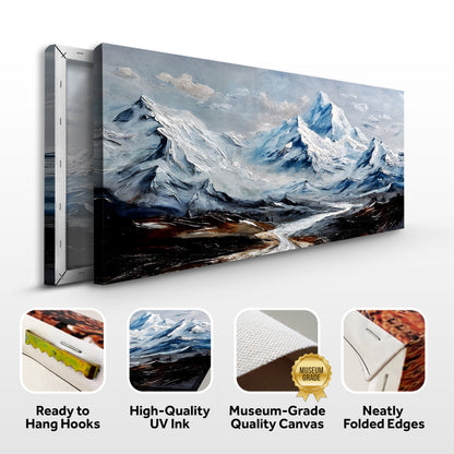 Mountain Minimalist Wall Art II by Tailored Canvases