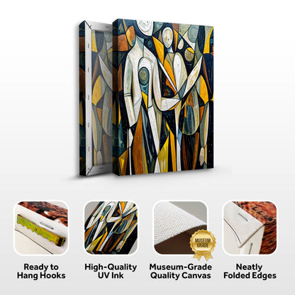 Abstract Human Connection Wall Art by Tailored Canvases