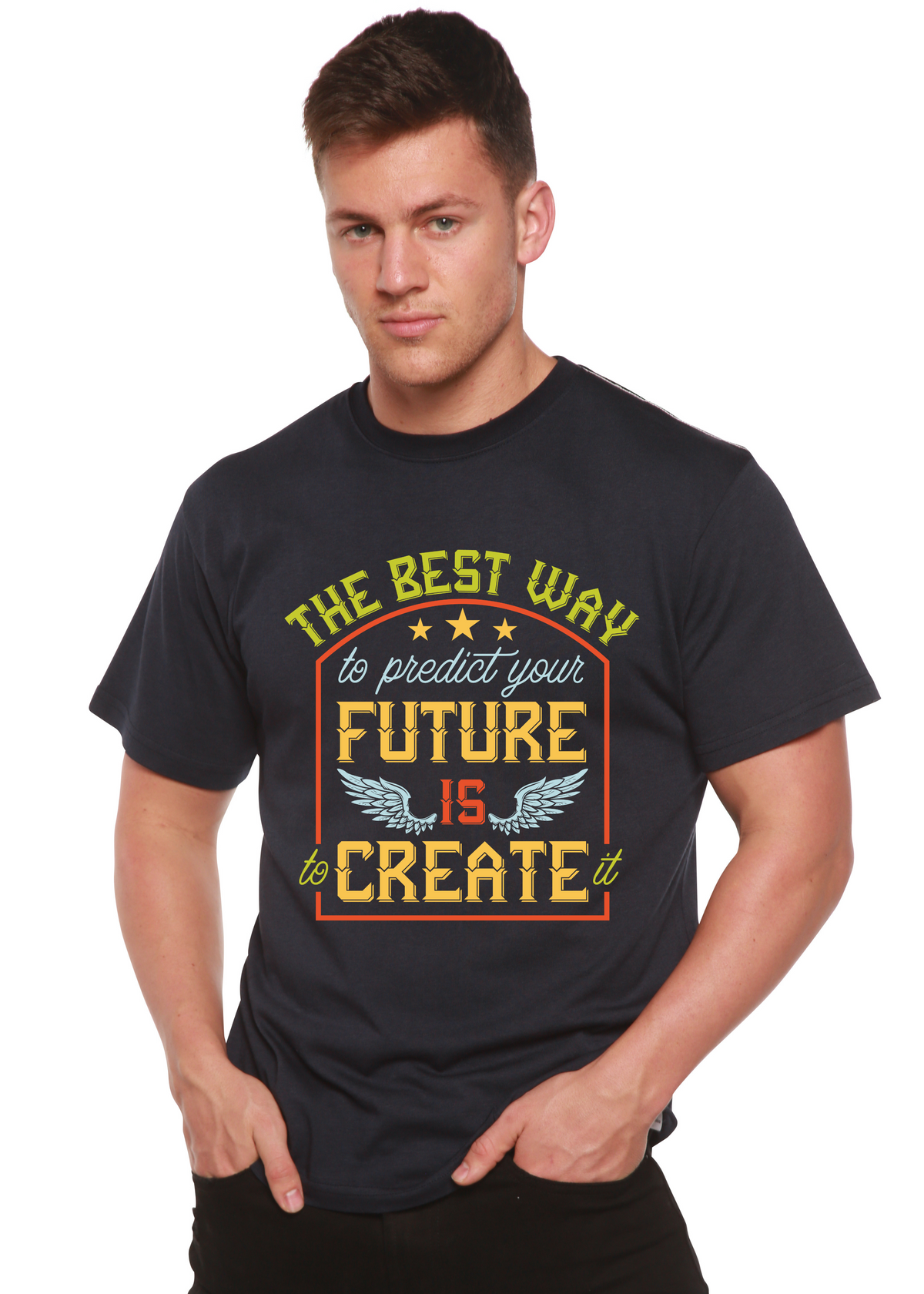 Feture Is Create graphic t-shirt – view 2