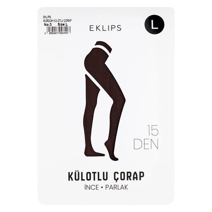 Eklips Plum Pantyhose Soft & Stretchy Tights Size L by Beauty Care Bag