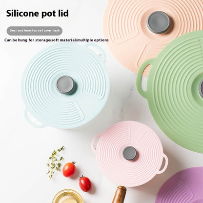 Silicone Pot Cover & Spill-Proof Container Lid by SmartPursue™